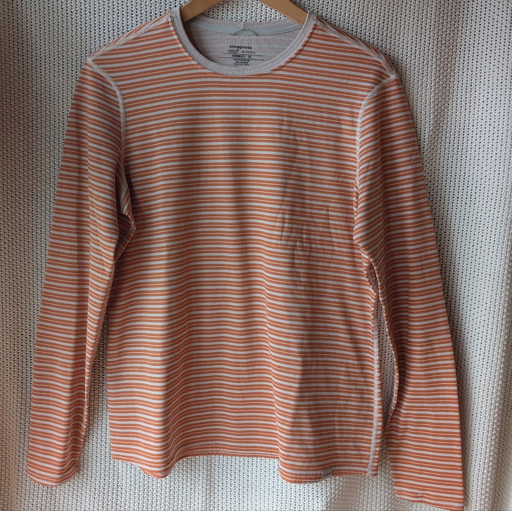 Patagonia Capilene 3 Midweight Long Sleeve Crew Shirt Base Layer Women's XL